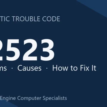 P2523 Code Symptoms, Causes, Diagnosis and Repair Overview Guide