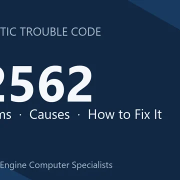 P2562 Code Symptoms, Causes, Diagnosis, Repair & Cost Guide Overview