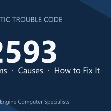P2593 Code Symptoms, Causes, Diagnosis and Repair Costs Guide