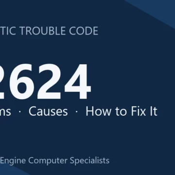 P2624 Code Symptoms, Causes, Diagnosis & Repair Comprehensive Guide
