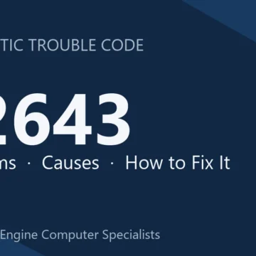 P2643 Code Symptoms, Diagnosis, Repair Costs & Safety Tips Guide
