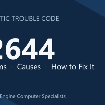 P2644 Code Symptoms, Causes, Diagnosis, Repair & Cost Overview