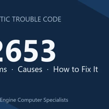 P2653 Code: Symptoms, Common Causes, Diagnostic Steps & Repair Costs
