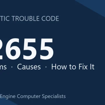 P2655 Code Symptoms, Causes, Diagnosis & Repair Guide for Trucks