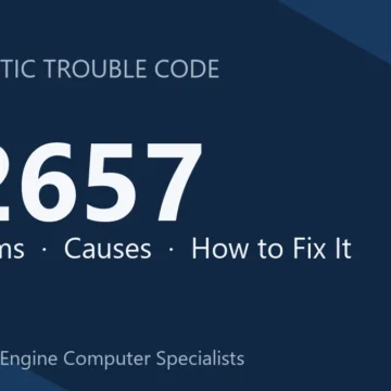 P2657 Code Symptoms, Causes, Diagnosis and Repair Guide Step-by-Step