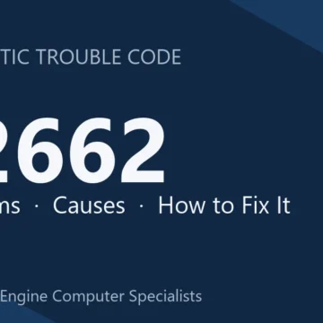 P2662 Code: Symptoms, Common Causes, Diagnostic Steps & Repair Costs