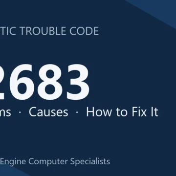 P2683 Code Symptoms, Causes, Diagnosis & Repair Cost Estimate