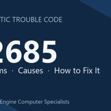 P2685 Code Symptoms, Causes, Diagnosis & Complete Repair Guide