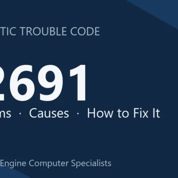 P2691 Code Symptoms, Causes, Diagnosis & Repair Cost Guide Pricing