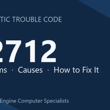 P2712 Code Symptoms, Causes, Diagnosis and Repair Cost Overview