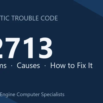 P2713 Code Symptoms, Causes, Diagnosis & Repair Steps Guide Manual