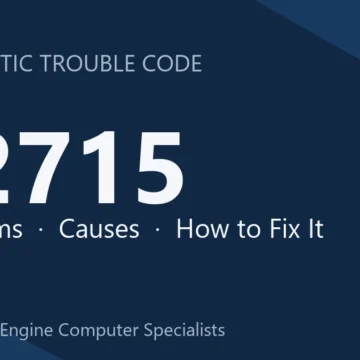 P2715 Code Symptoms, Causes, Diagnostic Steps & Repair Cost Guide