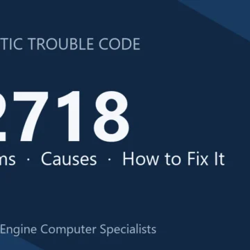 P2718 Code Symptoms, Diagnosis, Cost & Safety Implications Guide