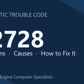 P2728 Code Symptoms, Causes, Diagnosis, Repair & Cost Overview