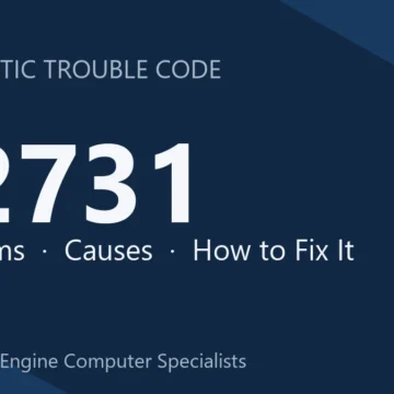 P2731 Code Symptoms, Causes, Diagnosis & Repair Guide Procedures