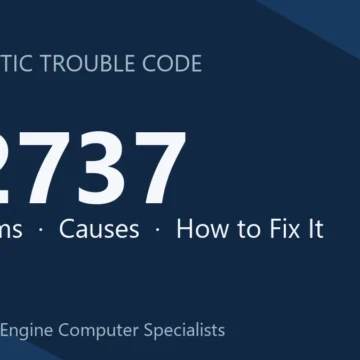 P2737 Code Symptoms, Causes, Diagnosis & Repair Guide Procedures