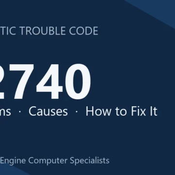 P2740 Code Symptoms, Diagnosis, Causes & Repair Costs Guide Info
