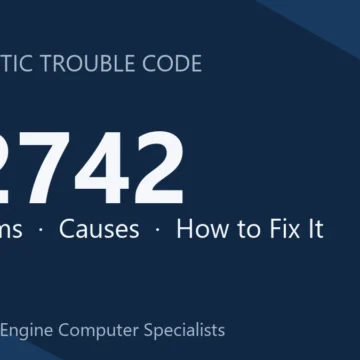 P2742 Code Symptoms, Causes, Diagnosis and Repair Cost Guide