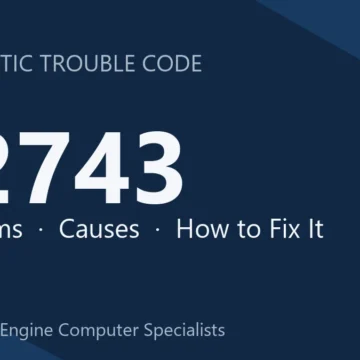 P2743 Code Symptoms, Causes, Diagnosis & Repair Procedures Guide
