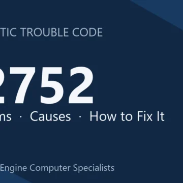 P2752 Code Symptoms, Causes, Diagnosis, Repair & Cost Options Guide