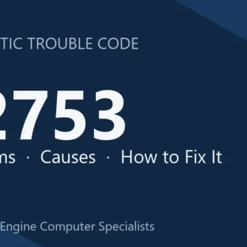 P2753 Code Symptoms, Causes, Diagnosis & Repair Costs Guide Info