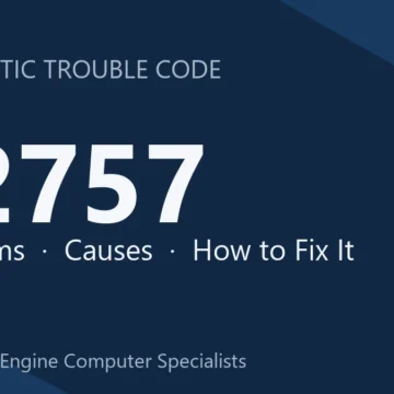 P2757 Code Symptoms, Causes, Diagnosis & Repair Costs Guide Details