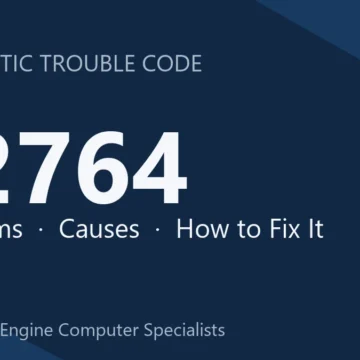 P2764 Code Symptoms, Causes, Diagnosis, Repair, Cost & Safety