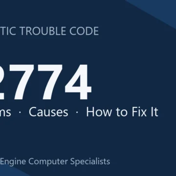 P2774 Code: Symptoms, Diagnosis, Cost & Safety Implications Guide
