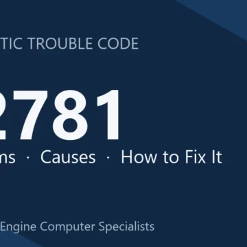 P2781 Code Symptoms, Causes & Repair Guide