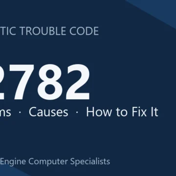 P2782 Code Symptoms, Causes & Repair Guide