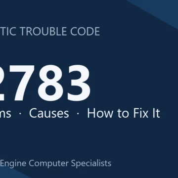 P2783 Code Symptoms, Causes, and Comprehensive Repair Guide DIY