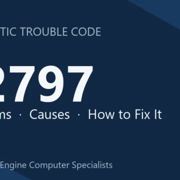 P2797 Code Symptoms, Causes, Diagnosis and Repair Guide Procedures