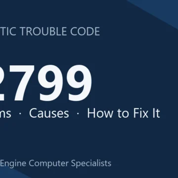 P2799 Code Diagnosis, Symptoms, Causes & Repair Costs Guide and Pr…