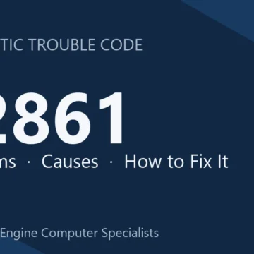 P2861 Code Symptoms, Causes & Repair Guide