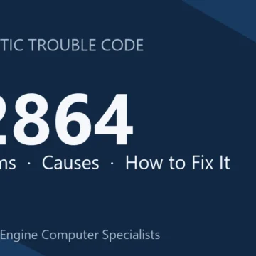 P2864 Code Symptoms, Causes, Diagnosis, Repair & Cost Guide Details
