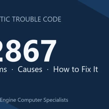 P2867 Code Symptoms, Causes, Diagnosis, Repair & Cost Guide Overview