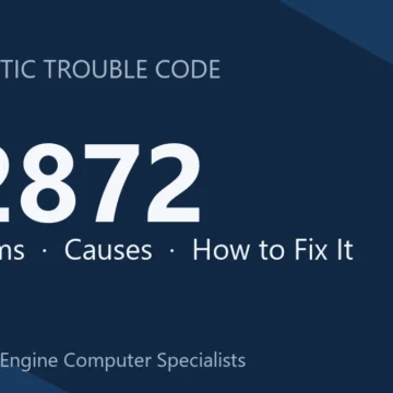 P2872 Code Symptoms, Causes, Diagnosis & Comprehensive Repair Guide