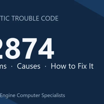 P2874 Code Symptoms, Causes, Diagnosis & Repair Steps and Prevention