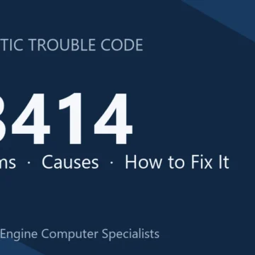 P3414 Code Symptoms, Causes, Diagnosis and Comprehensive Repair Guide