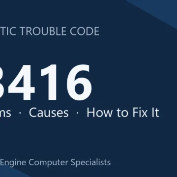 P3416 Code Symptoms, Causes, Diagnosis & Comprehensive Repair Guide
