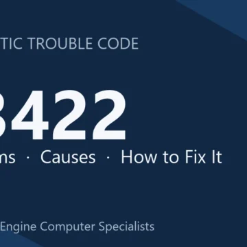 P3422 Code Symptoms, Causes, Diagnosis, Repair & Cost Guide Overview