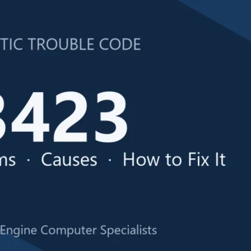 P3423 Code Symptoms, Causes, Diagnosis & Repair Guide Overview