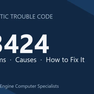 P3424 Code Symptoms, Causes, Diagnosis & Repair Guide Procedures