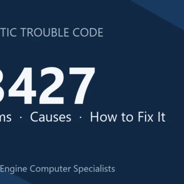 P3427 Code Symptoms, Causes, Diagnosis and Repair Cost Guide