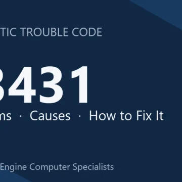 P3431 Code Symptoms, Causes, Diagnosis and Repair Guide Step-by-Step