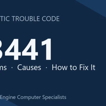 P3441 Code Symptoms, Causes, Diagnosis & Repair Overview Guide