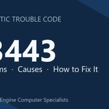 P3443 Code Symptoms, Diagnosis, Repair Cost & Safety Tips Guide