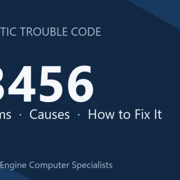 P3456 Code Symptoms, Causes, Diagnosis and Repair Guide Procedures