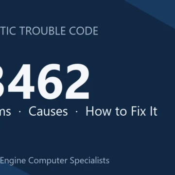 P3462 Code Symptoms, Diagnosis, Causes, Repair Costs & Tips Guide