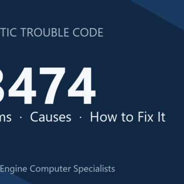 P3474 Code Symptoms, Causes, Diagnosis and Repair Guide Step-by-Step